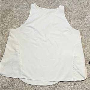 Lululemon Athletica White Tank Top